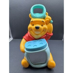 Vintage‎ Musical/Light Up PVC Disney POOH Bear - Plays more than one Tune - GC